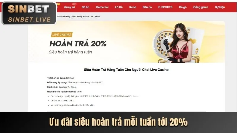 Ưu đãi J88bet Casino